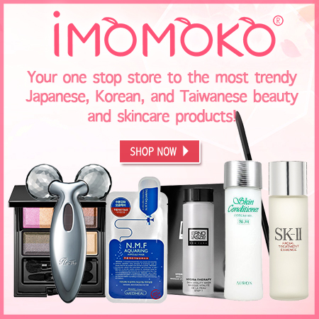 Welcome to iMomoko!
                                    Your 1-stop store to the most trendy Japanese, Korean, and Taiwanese beauty and skincare products!