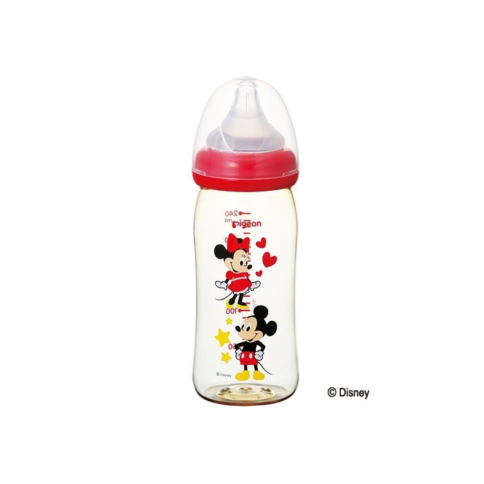 Pigeon Wide Neck Nursing Ppsu Bottle Disney Range 240ml Pigeon Wide Neck Nursing Ppsu Bottle Disney Range 240ml