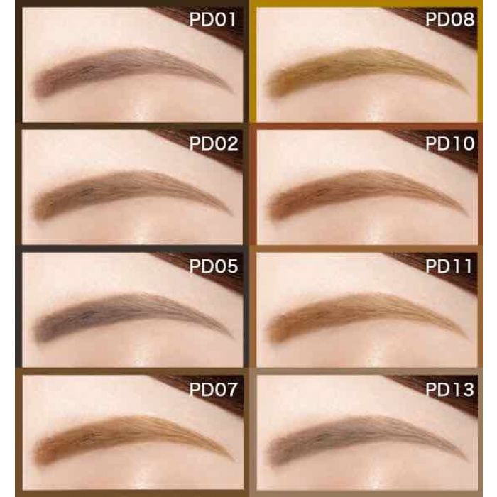 Excel Powder Pencil Eyebrow Ex Pd01 Natural Brown