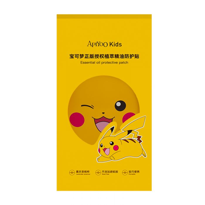 APIYOO x Pokemon Essential Oil Protective Patch 40pcs