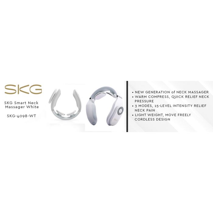 SKG SMART NECK MASSAGER: TEST / REVIEW