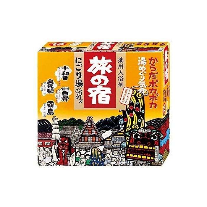 Kanebo Kracie Tabino Yado Hot Springs Japanese Bath Salt Assortment Pack (13 pks)