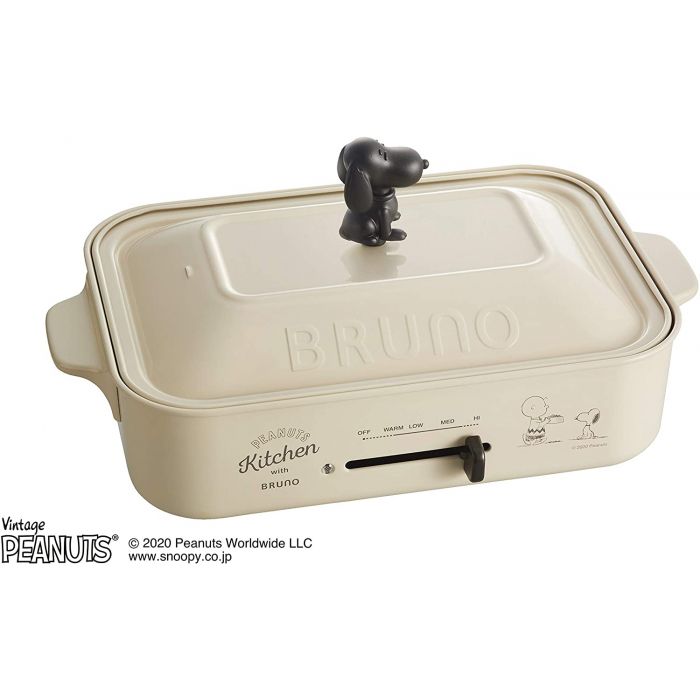 BRUNO x Peanuts Snoopy Compact Hot Plate