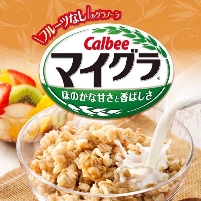 Calbee Fruit Granola 700g (Plain Granola)