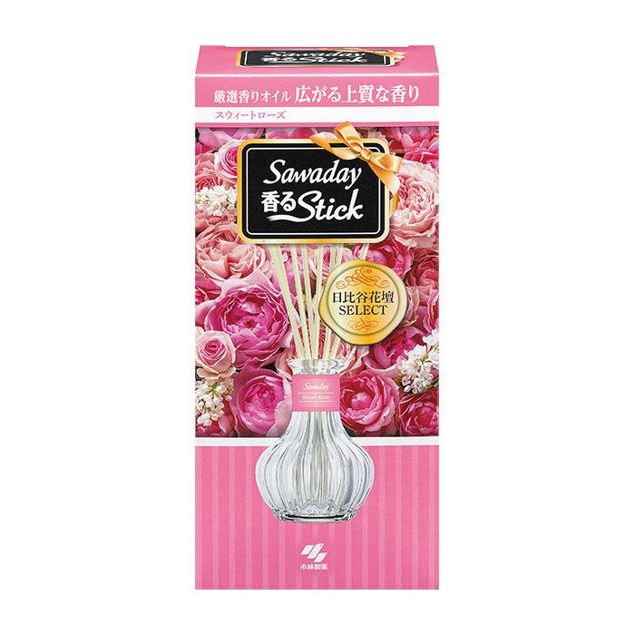 Kobayashi Sawaday Stick Air Freshener Sweet Rose Kobayashi Sawaday Stick Air Freshener Sweet Rose