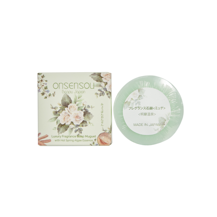 ONSENSOU Luxury Fragrance Soap Cherry Blossom 30g