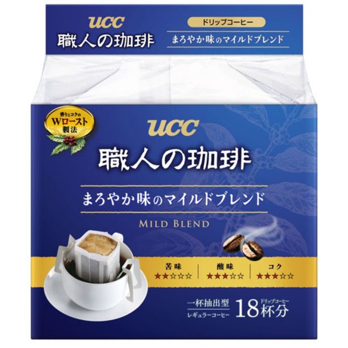 UCC Instant Drip Coffee Mild Blend 18 packs