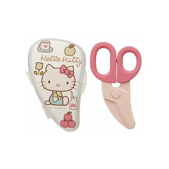 SANRIO HELLO KITTY SAFETY SCISSORS with SHAPED CASE Authentic BRAND NEW for kids 
