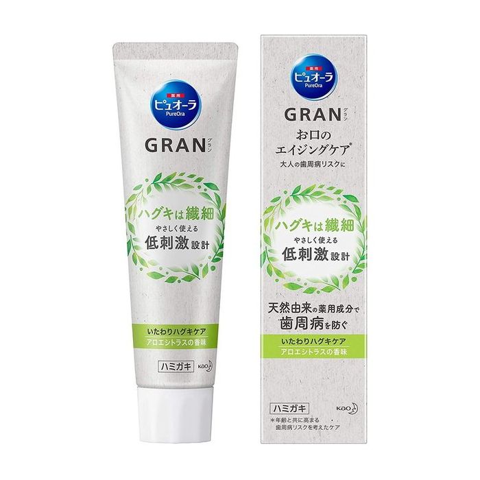 Kao Gran Multicare Toothpaste Hypoallergenic Aloe Citrus 90g