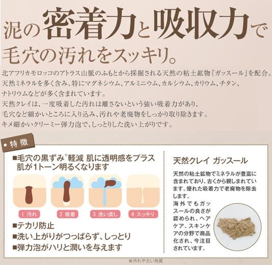 PDC LIFTARNA Diatomaceous Earth Clay Foam 120g
