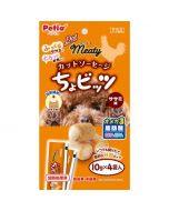 Petio Dog Meaty Cut Sausage Chobits Sasami Flavor 10g x 4 bags