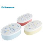 Skater x Doraemon Seal Container (L：400ml、M：280ml、S：180ml) 3pcs