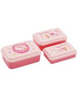 Skater Hello Kitty Lunch Box (L: 540ml & M: 350ml & S: 230ml) 3pcs
