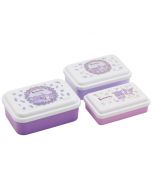 Skater Kuromi Lunch Box (L: 540ml & M: 350ml & S: 230ml) 3pcs