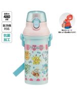 Skater x Pokémon Water Bottle Direct Drinking Plastic Large Capacity 480ml