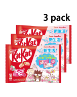 NESTLÉ KitKat Sanrio Characters Strawberry Milk Flavor 10pcs (3 Pack)