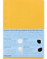STALOGY 1/2 Year Notebook Dot A5 Yellow 1pc