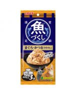 Inaba Fish-themed Pouch: Tuna, Bonito, & Chicken Breast 60g x 3 bags