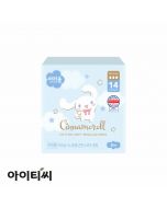 Marisom Cinnamoroll Cotton Soft Regular Sanitary Napkin 14pcs
