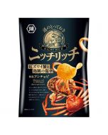 Koikeya Niche Rich Red Snow Crab & Squid Salted Japanese Style Anchovy Potato Chips 70g