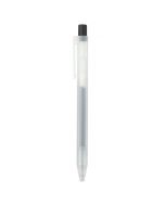 MUJI Smooth Gel Ink Knock Type Ballpoint Pen 0.5mm Black 1pc