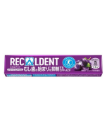 Mondelēz Japan RECALDENT CPP-ACP Tooth Protection Anti-Cavity Gum (Grape Mint Flavor) 14 Pieces/Pack