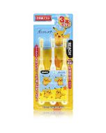 Reach Pokemon Pikachu Kids Toothbrush for Breast Tooth (1-6 years old) Pack of 3