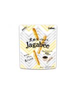 「Limited Edition」Calbee Thick Wave Cut Jagabee Black Pepper & Rock Salt Flavor Potato Stick 35g