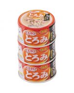 Inaba CIAO Thickened Chicken Breast & Tuna with Scallop Flavor 80g x 3 cans