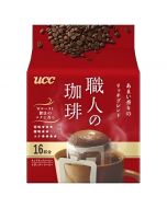 UCC Craftsman's Coffee One Drip Coffee Sweet Fragrant Rich Blend 7g x 16 cups