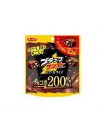 Yurakuseika Black Thunder 200% Chocolate Flavour Bite-Sized Chocolate Biscuits 62g