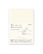 MIDORI MD Notebook A6 Unruled 176 pages