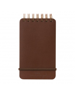 MIDORI WM Ring Memo Grain Dark Brown 50 pages