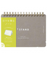 MIDORI Notebook  Plus Stand Blank 160 pages