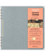 MIDORI Note Stamp Blue 59 pages