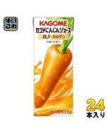 Kagome Carrot Juice High Beta-Carotene 200ml Paper Pack of 24 Vegetable Juice Carrot Juice