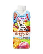 Kagome Morning Fruits Koreippon Multivitamin 330ml Paper Pack 12 Bottles