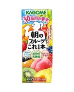 Kagome Morning Fruits Leaf Pack 200ml