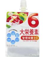 Tarami FRUIT ENERGY 6 Large Nutrition Apple Jelly, Yogurt Flavor, 5.3 oz (150 g) Pouches x 30 Pieces