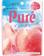 Kanro Pure Gummy Happy Peach Soda 52g