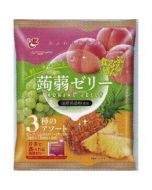 Ace Bakery Konjac Jelly Peach + Muscat + Pineapple 20g x 24 pieces 