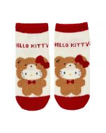 Japan Sanrio Hello Kitty Fluffy Socks Red