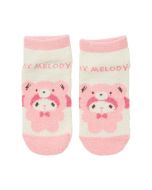 Japan Sanrio Original Fluffy Socks - My Melody / Bear
