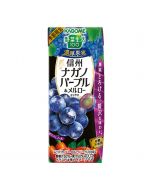 [Seasonal Limited] Kagome Vegetable Life 100 Rich Fruit Shin Nagano Purple Grape and Merlot Grape Mixed Fruit and Vegetable Juice (sugar is not used) 195ml