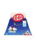 [Fuji Mountain Limited Edition] NESTLÉ KitKat Blue and White Chocolate Coated Wafer Biscuits (Blueberry Cheesecake Flavor) 10 Pieces