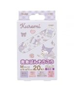  Skater x Japan Sanrio Kuromi Cartoon Band-Aid Size M 20 pieces