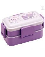 Skater x Japan Sanrio Kuromi Wreath Theme Antibacterial Double Layer Lunch Box 600ml