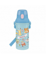 Skater x Pokémon Joyful Portable Pop-up Drinking Antibacterial Plastic Cup (with Shoulder Strap) 480ml