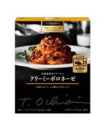 [LA BETTOLA·Chef Supervision] S&B Full House Famous Restaurant Series THE PREMIUM Instant Pasta Sauce (Hokkaido Cream Meat Sauce Flavor) 135g