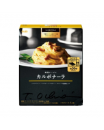 [LA BETTOLA·Chef Supervision] S&B Full House Famous Restaurant Series THE PREMIUM Instant Pasta Sauce (Cheese Cream Bacon Egg Sauce Flavor) 135g
